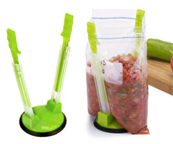 Jokari Hands-Free Baggy Rack Storage Bag Holder